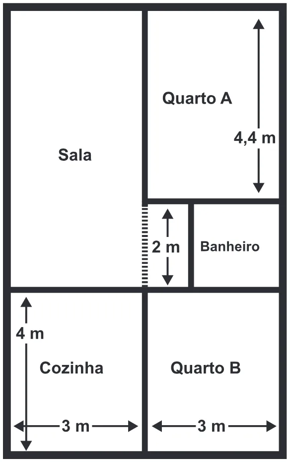 Trecho original com figura, tabela ou fórmula da questão 162 do ENEM 2017 - 2º Dia - Caderno 18- Amarelo – Reaplicação/PPL.