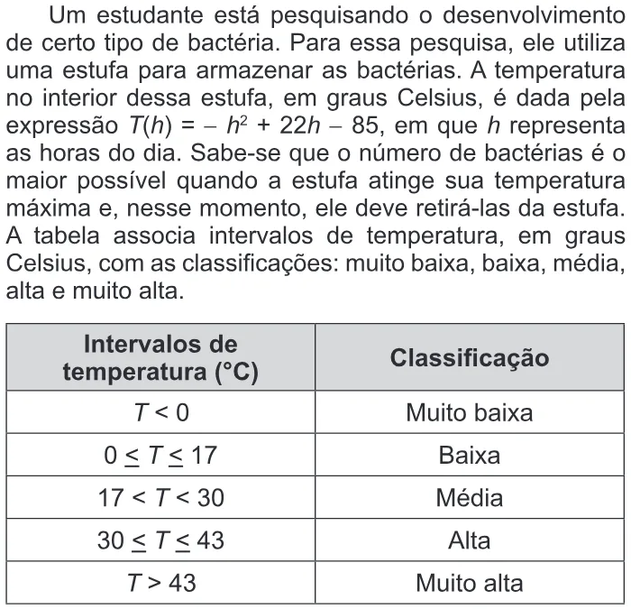 Trecho original com figura, tabela ou fórmula da questão 178 do ENEM 2015 - 2º Dia - Caderno 6 - Cinza – Aplicação regular.