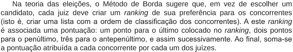 Trecho original com figura, tabela ou fórmula da questão 156 do ENEM 2018 - 2º Dia - Caderno 5 – Amarelo (Ampliada) – Aplicação regular.