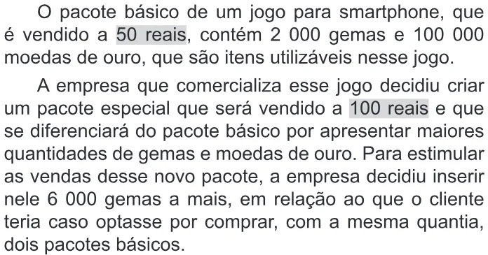 Trecho original com figura, tabela ou fórmula da questão 169 do ENEM 2022 - 2º Dia – Caderno 11 – Laranja (braile e ledor) – Aplicação Regular.