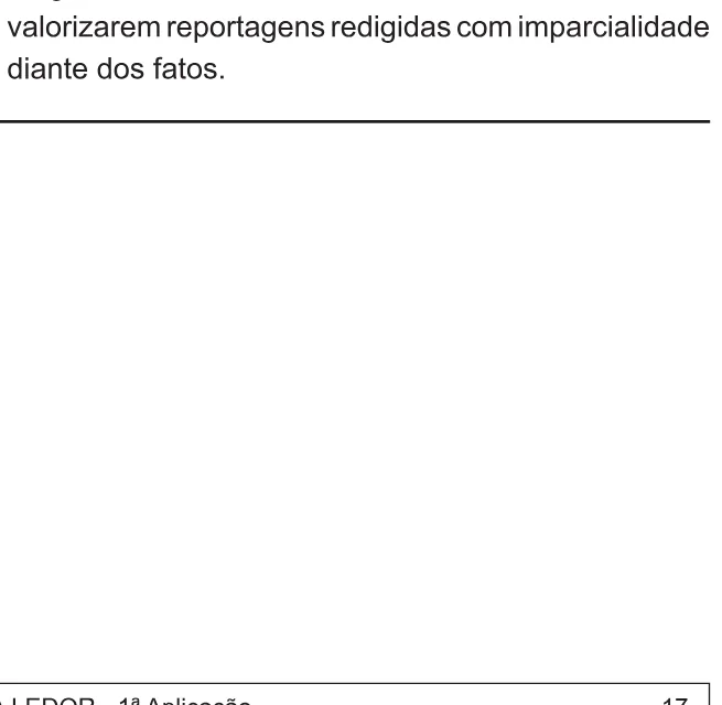 Alternativa E da questão 35 do ENEM 2021 - 1º Dia – Caderno 9 – Laranja (Braile e ledor) – Aplicação Regular.