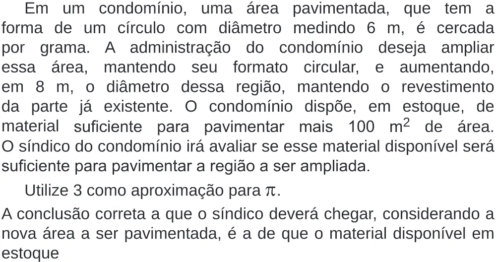 Trecho original com figura, tabela ou fórmula da questão 138 do ENEM 2019 - 2º Dia – Caderno 6 – Cinza (Superampliada) – Aplicação Regular.