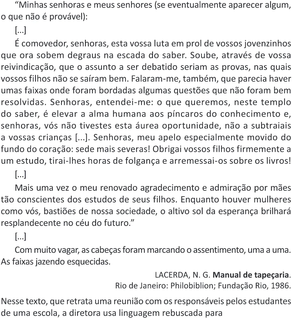Trecho original com figura, tabela ou fórmula da questão 16 do ENEM 2025 - 1º Dia – Caderno 9 – Laranja (Braile e ledor) – Aplicação Regular - (Superampliada) - Belém, Ananindeua e Marituba.