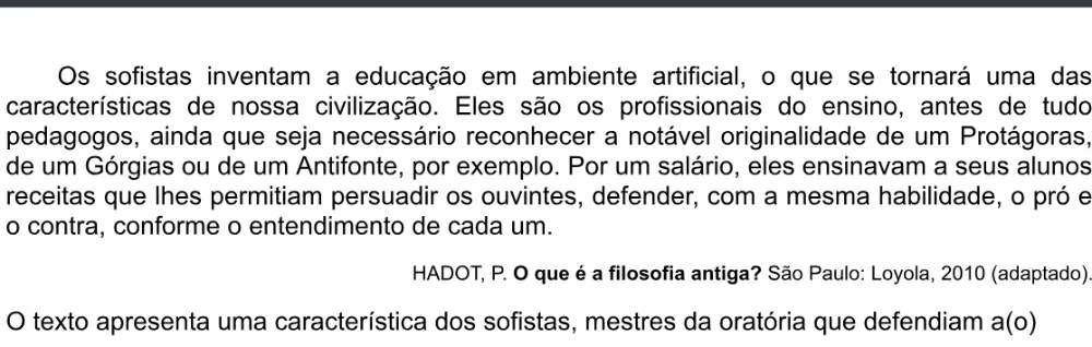 Trecho original com figura, tabela ou fórmula da questão 58 do ENEM 2020 - 1º Dia - Caderno 4 – Rosa – Espanhol – Aplicação digital.