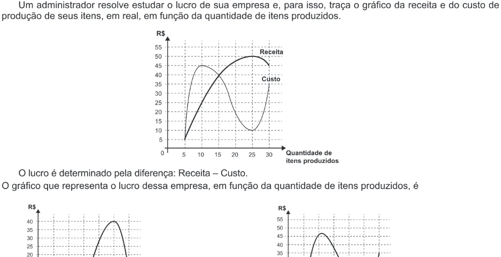Trecho original com figura, tabela ou fórmula da questão 136 do ENEM 2020 - 2º Dia - Caderno 5 – Amarelo – Aplicação Regular.
