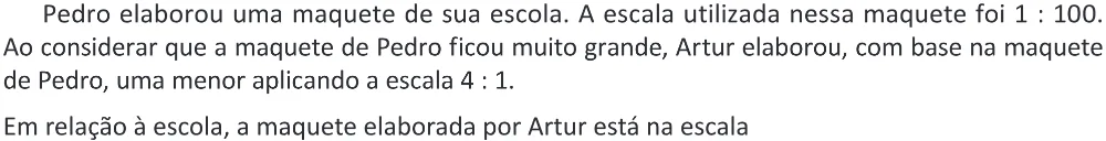 Trecho original com figura, tabela ou fórmula da questão 170 do ENEM 2025 - 2º Dia – Caderno 11 – Laranja (Braile e ledor) – Reaplicação - (Ampliada).