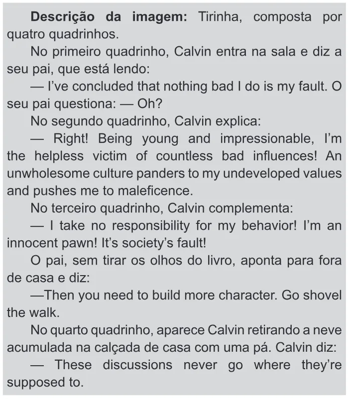 Trecho original com figura, tabela ou fórmula da questão 94 (inglês) do ENEM 2013 - 2º Dia - Caderno 6 - Cinza – Ledor.