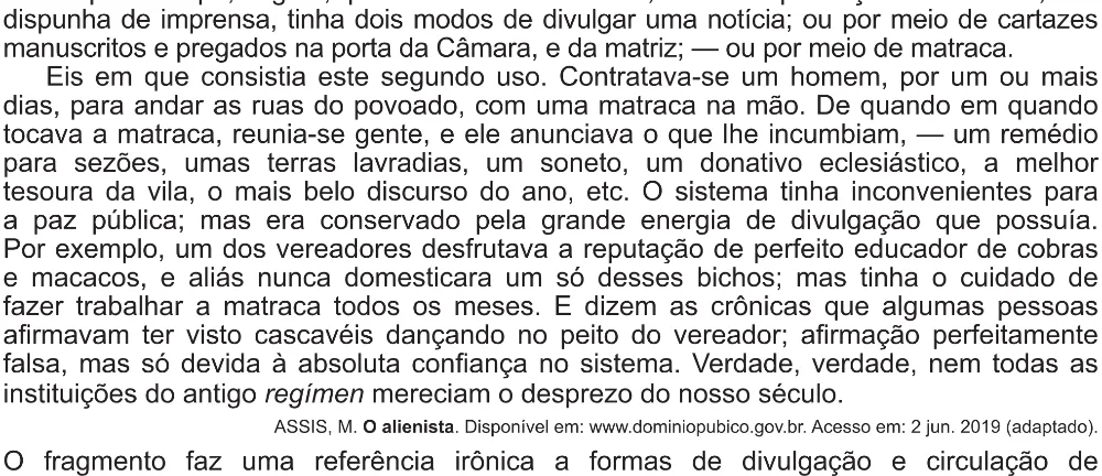 Trecho original com figura, tabela ou fórmula da questão 7 do ENEM 2021 - 1º Dia – Caderno 2 – Amarelo (Ampliada) – Aplicação Regular.