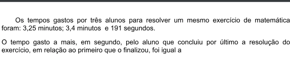 Trecho original com figura, tabela ou fórmula da questão 150 do ENEM 2020 - 2º Dia - Caderno 5 – Amarelo – Aplicação digital.