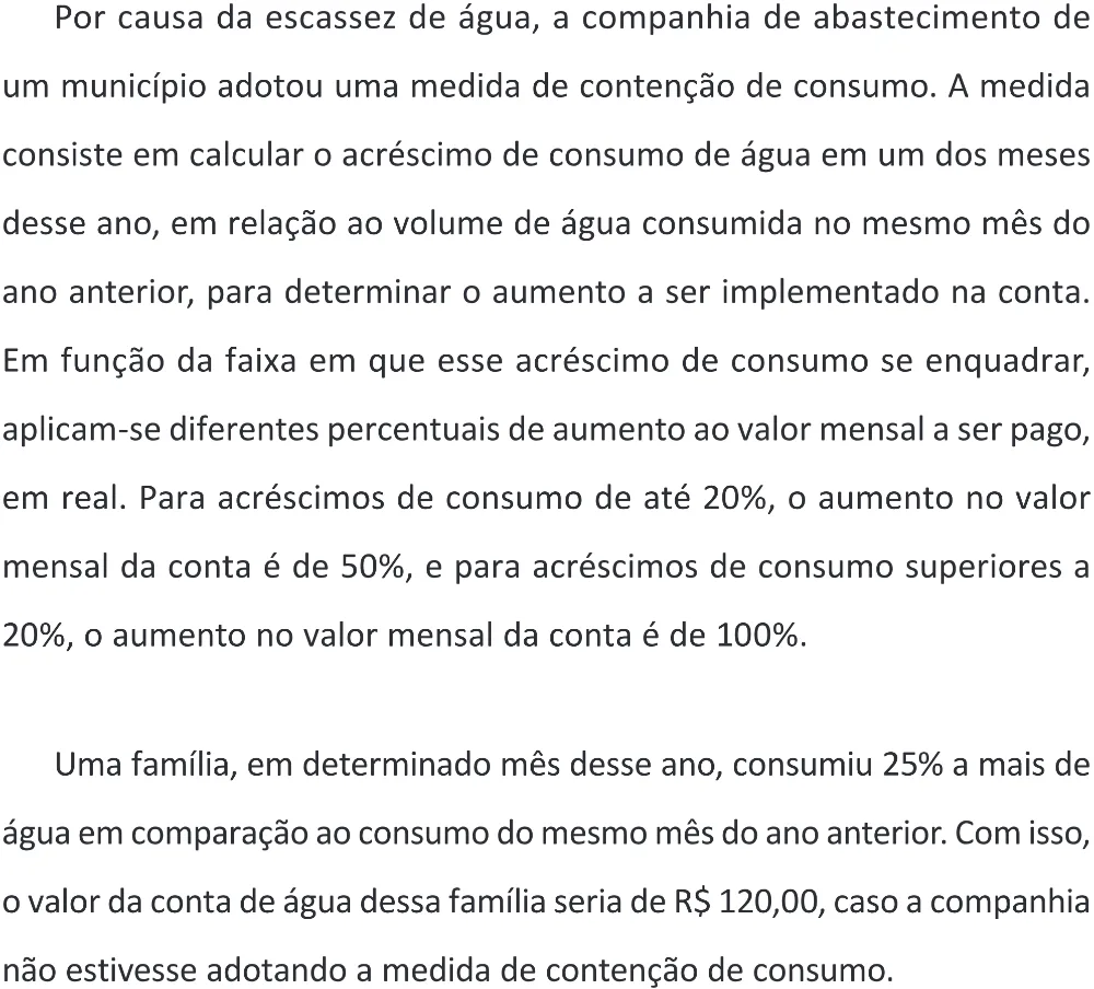 Trecho original com figura, tabela ou fórmula da questão 138 do ENEM 2025 - 2º Dia – Caderno 11 – Laranja (Braile e ledor) – Reaplicação - (Superampliada).
