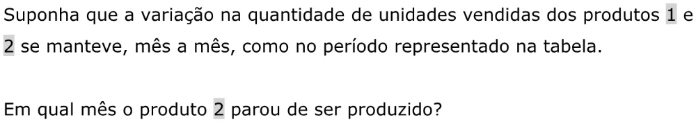 Trecho original com figura, tabela ou fórmula da questão 171 do ENEM 2023 - 2º Dia – Caderno 11 – Laranja (braile e ledor) – Aplicação Regular - Caderno 11 – Laranja – Leitor de tela (NVDA) - Matemática e suas Tecnologias.