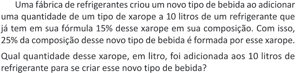 Trecho original com figura, tabela ou fórmula da questão 161 do ENEM 2025 - 2º Dia – Caderno 11 – Laranja (Braile e ledor) – Aplicação Regular - (Superampliada) - Belém, Ananindeua e Marituba.