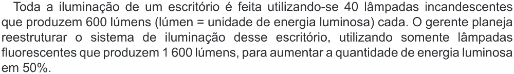 Trecho original com figura, tabela ou fórmula da questão 151 do ENEM 2022 - 2º Dia – Caderno 6 – Cinza (Ampliada) – Reaplicação/PPL.