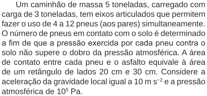 Trecho original com figura, tabela ou fórmula da questão 120 do ENEM 2020 - 2º Dia – Caderno 6 – Cinza – Reaplicação/PPL.