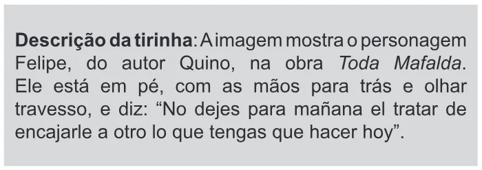 Trecho original com figura, tabela ou fórmula da questão 2 (espanhol) do ENEM 2017 - 1º Dia - Caderno 21 - Laranja – Reaplicação/PPL.