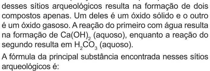 Trecho original com figura, tabela ou fórmula da questão 128 do ENEM 2021 - 2º Dia – Caderno 5 – Amarelo – Reaplicação/PPL/Segunda Oportunidade.