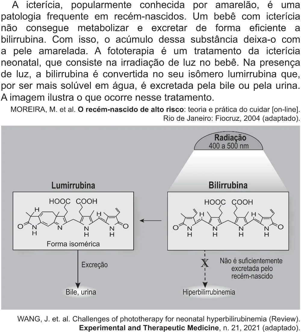 Trecho original com figura, tabela ou fórmula da questão 103 do ENEM 2021 - 2º Dia – Caderno 12 – Verde (Libras – Superampliada) – Aplicação Regular.