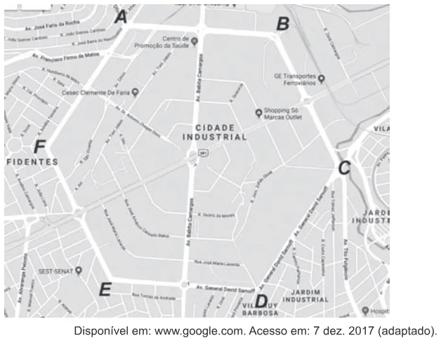 Trecho original com figura, tabela ou fórmula da questão 164 do ENEM 2020 - 2º Dia – Caderno 6 – Cinza – Reaplicação/PPL.
