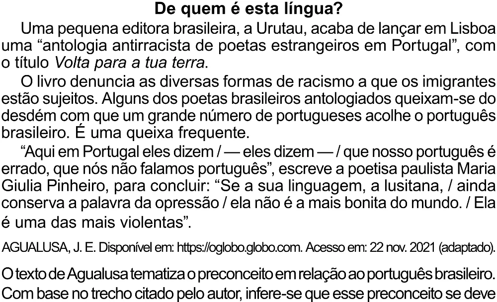 Trecho original com figura, tabela ou fórmula da questão 43 do ENEM 2023 - 1º Dia – Caderno 10 – Verde (Libras) – Aplicação Regular - (Superampliada).
