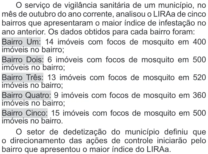 Trecho original com figura, tabela ou fórmula da questão 151 do ENEM 2016 - 2º Dia - Caderno 6 - Cinza – Aplicação regular - Ledor.