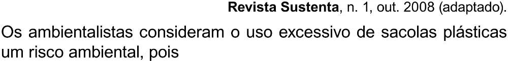 Trecho original com figura, tabela ou fórmula da questão 103 do ENEM 2023 - 2º Dia – Caderno 8 – Rosa (Superampliada) – Reaplicação/PPL.