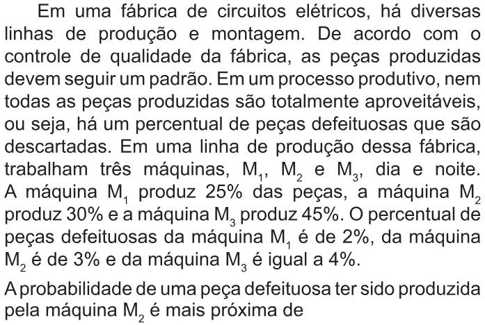Trecho original com figura, tabela ou fórmula da questão 140 do ENEM 2021 - 2º Dia – Caderno 6 – Cinza – Reaplicação/PPL/Segunda Oportunidade.