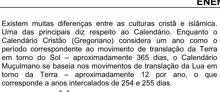Alternativa E da questão 40 do ENEM 2002 - Caderno Amarelo.