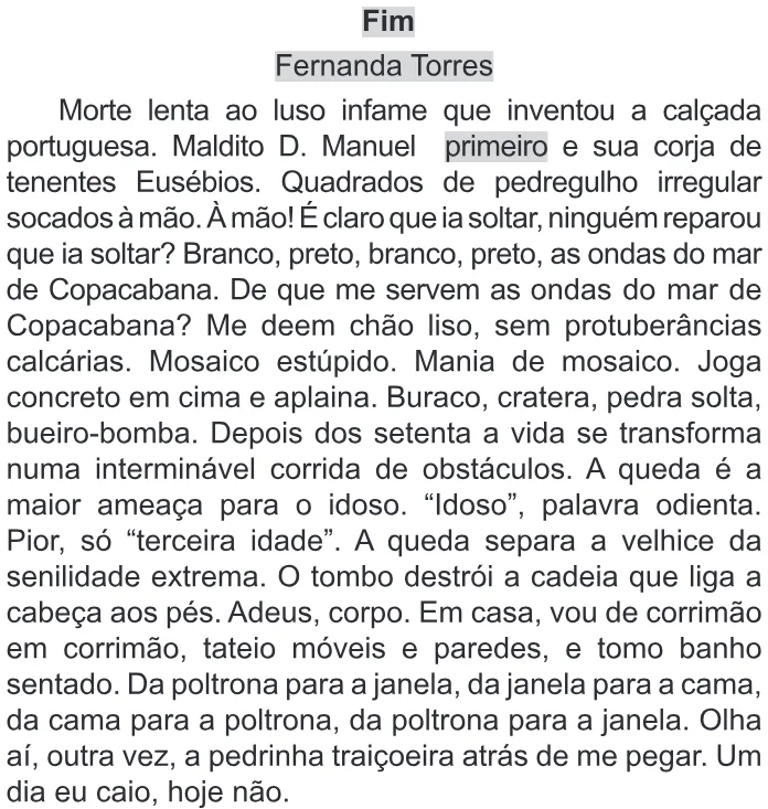 Trecho original com figura, tabela ou fórmula da questão 14 do ENEM 2022 - 1º Dia – Caderno 9 – Laranja (Braile e ledor) – Aplicação Regular.