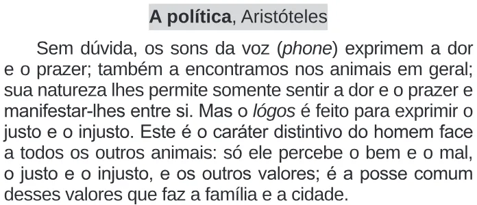 Trecho original com figura, tabela ou fórmula da questão 46 do ENEM 2020 - 1º Dia – Caderno 9 – Laranja (braile e ledor) – Reaplicação/PPL.