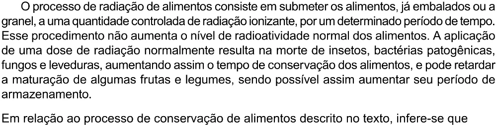 Trecho original com figura, tabela ou fórmula da questão 126 do ENEM 2023 - 2º Dia – Caderno 8 – Rosa (Ampliada) – Reaplicação/PPL.