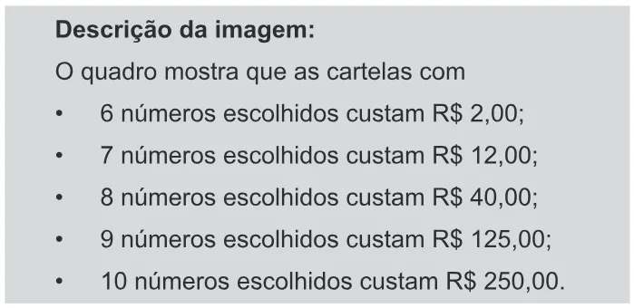 Trecho original com figura, tabela ou fórmula da questão 173 do ENEM 2013 - 2º Dia - Caderno 6 - Cinza – Ledor.