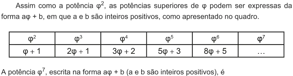 Trecho original com figura, tabela ou fórmula da questão 156 do ENEM 2021 - 2º Dia – Caderno 6 – Cinza – Aplicação digital.