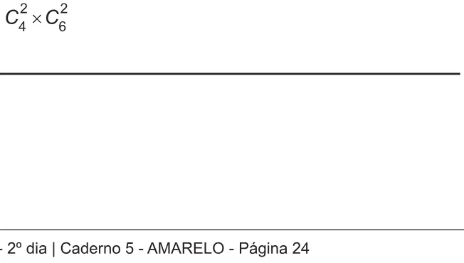 Alternativa E da questão 161 do ENEM 2018 - 2º Dia - Caderno 5 - Amarelo – Aplicação regular.