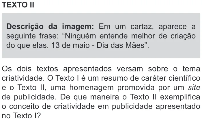 Trecho original com figura, tabela ou fórmula da questão 16 do ENEM 2017 - 1º Dia - Caderno 9 – Laranja (Braile e Ledor) – Aplicação regular.