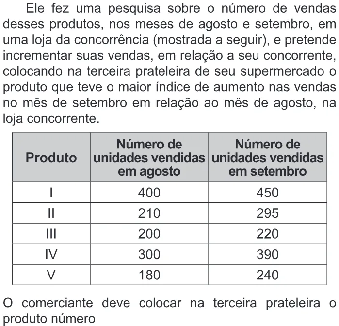 Trecho original com figura, tabela ou fórmula da questão 161 do ENEM 2018 - 2º Dia - Caderno 17 - Amarelo - Reaplicação/PPL.