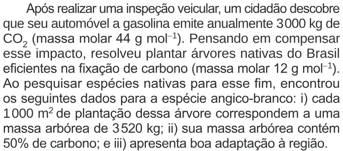 Trecho original com figura, tabela ou fórmula da questão 110 do ENEM 2024 - 2º Dia – Caderno 8 – Verde – Reaplicação/PPL.