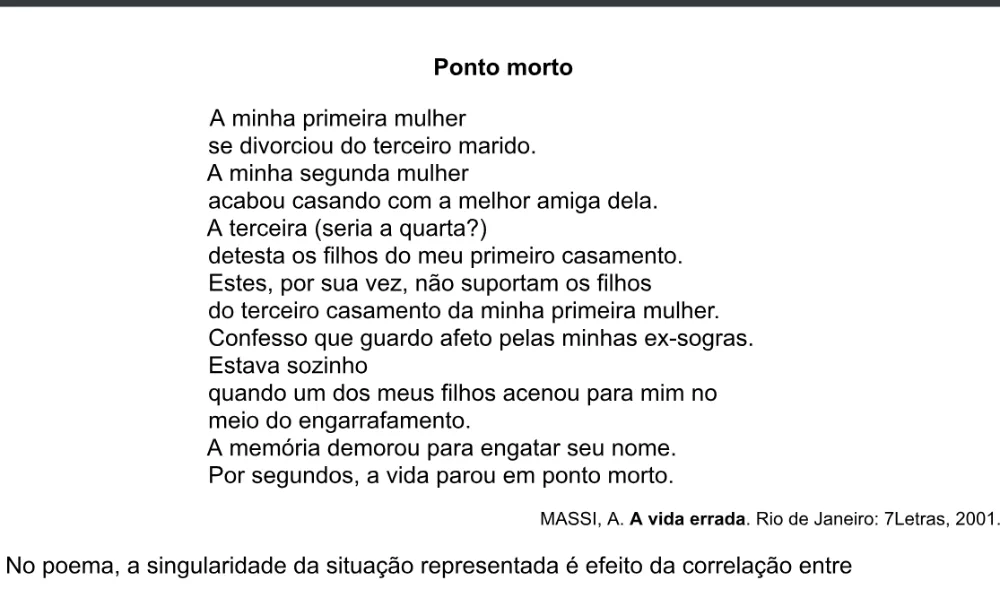 Trecho original com figura, tabela ou fórmula da questão 43 do ENEM 2020 - 1º Dia - Caderno 3 – Branco – Inglês – Aplicação digital.
