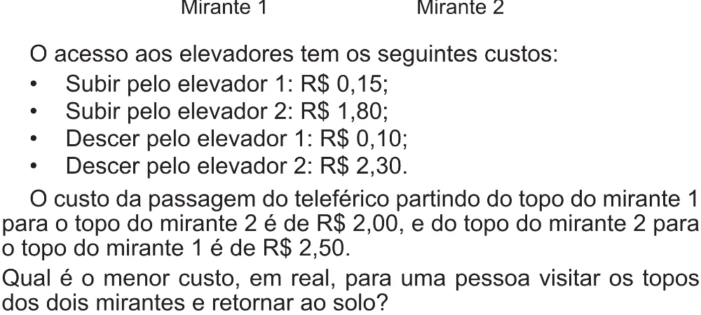 Trecho original com figura, tabela ou fórmula da questão 161 do ENEM 2017 - 2º Dia - Caderno 5 – Amarelo (Superampliada) – Aplicação regular.
