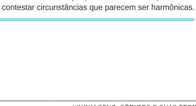 Alternativa E da questão 1 (inglês) do ENEM 2024 - 1º Dia – Caderno 1 – Azul – Aplicação Regular.