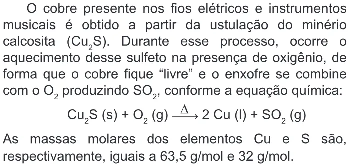 Trecho original com figura, tabela ou fórmula da questão 87 do ENEM 2015 - 1º Dia - Caderno 11 - Branco – Reaplicação/PPL.