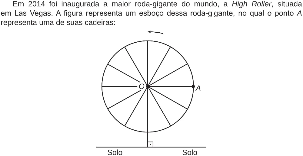 Trecho original com figura, tabela ou fórmula da questão 145 do ENEM 2018 - 2º Dia - Caderno 5 – Amarelo (Ampliada) – Aplicação regular.