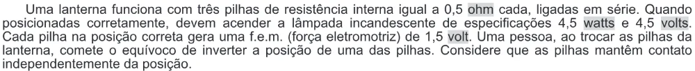 Trecho original com figura, tabela ou fórmula da questão 105 do ENEM 2022 - 2º Dia – Caderno 11 – Laranja (braile e ledor) – Aplicação Regular.