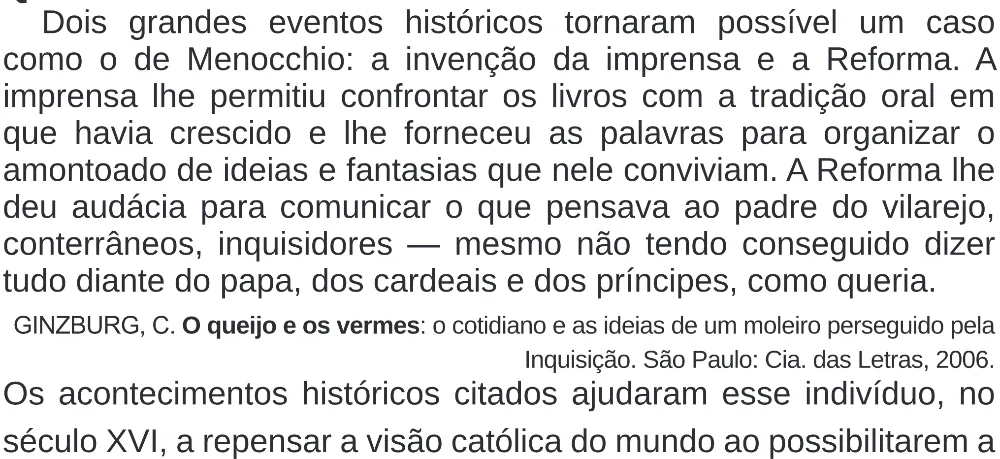 Trecho original com figura, tabela ou fórmula da questão 65 do ENEM 2020 - 1º Dia - Caderno 4 – Rosa (Superampliada) – Aplicação Regular.