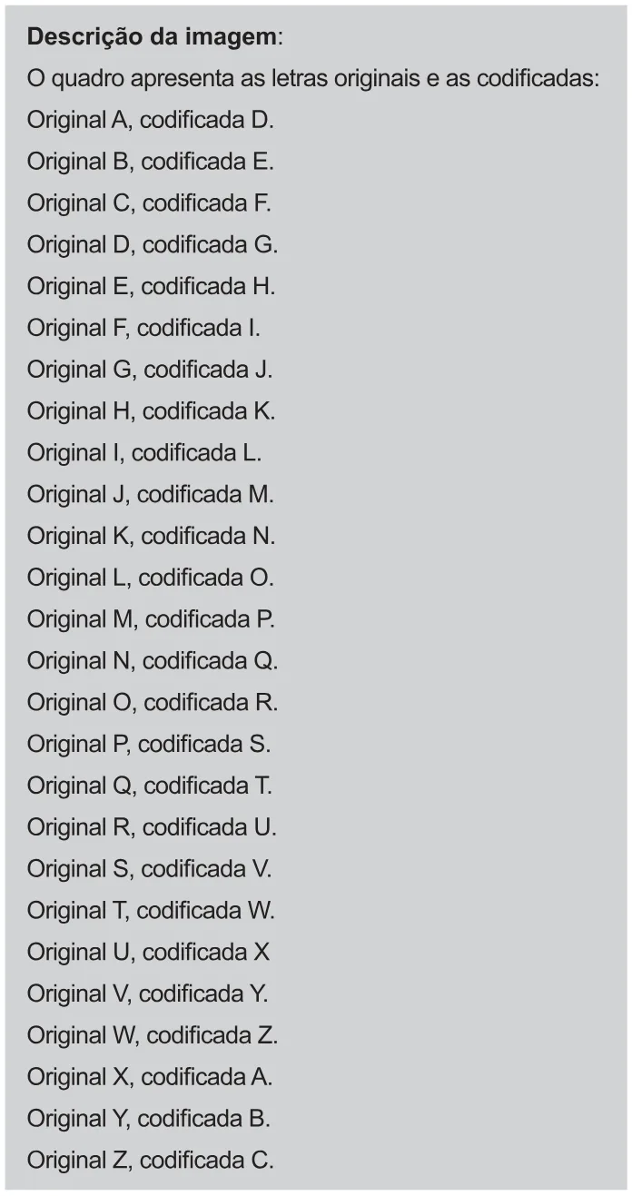 Trecho original com figura, tabela ou fórmula da questão 168 do ENEM 2021 - 2º Dia – Caderno 11 – Laranja (braile e ledor) – Aplicação Regular.