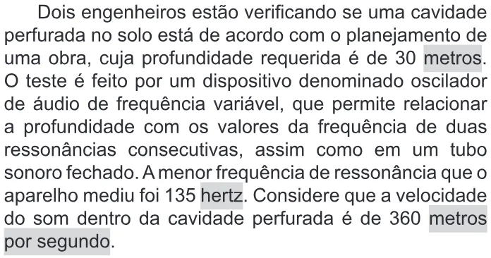 Trecho original com figura, tabela ou fórmula da questão 103 do ENEM 2020 - 2º Dia - Caderno 11 – Laranja (braile e ledor) – Aplicação Regular.