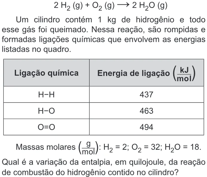 Trecho original com figura, tabela ou fórmula da questão 131 do ENEM 2019 - 2º Dia – Caderno 7 – Azul – Reaplicação/PPL.