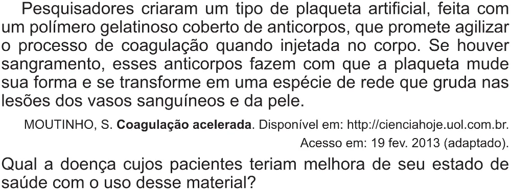 Trecho original com figura, tabela ou fórmula da questão 94 do ENEM 2017 - 2º Dia - Caderno 5 – Amarelo (Superampliada) – Aplicação regular.