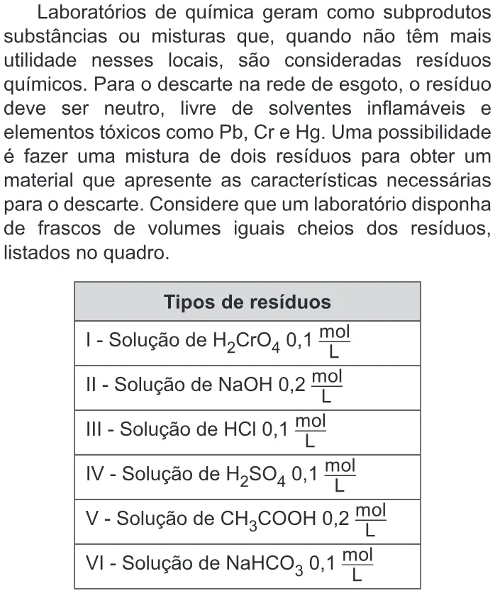 Trecho original com figura, tabela ou fórmula da questão 102 do ENEM 2019 - 2º Dia – Caderno 6 – Cinza – Reaplicação/PPL.