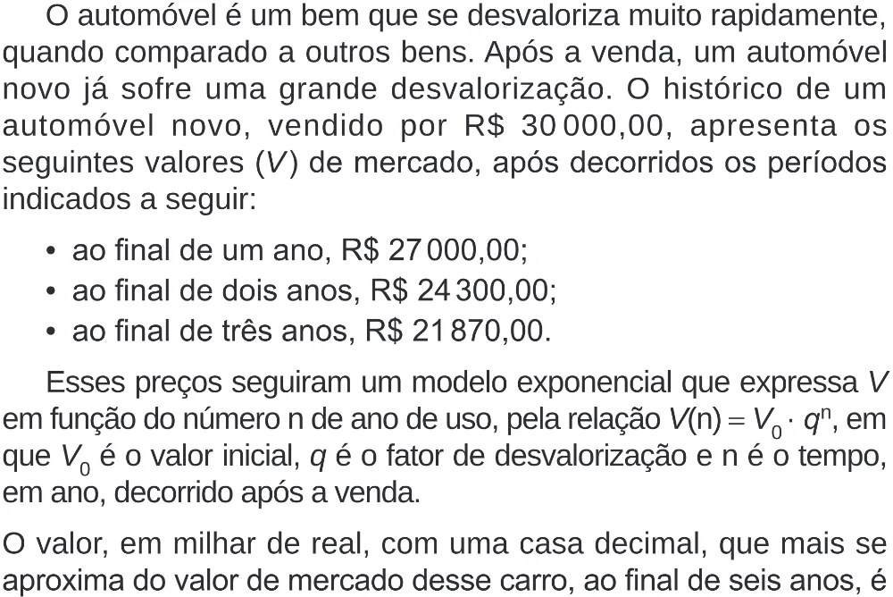 Trecho original com figura, tabela ou fórmula da questão 163 do ENEM 2024 - 2º Dia – Caderno 8 – Verde (Superampliada) – Reaplicação/PPL.