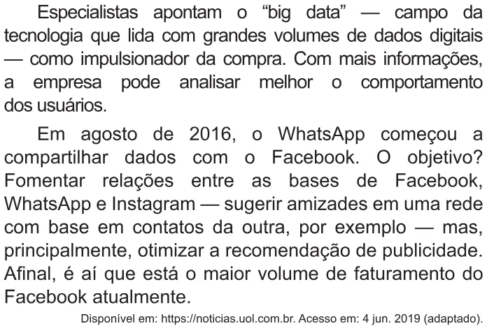 Trecho original com figura, tabela ou fórmula da questão 42 do ENEM 2021 - 1º Dia – Caderno 2 – Amarelo – Reaplicação/PPL/Segunda Oportunidade.